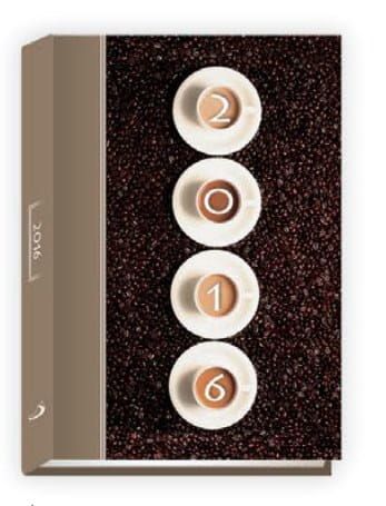 Terminarz na 2016 rok - A5 KOLOROWY kawa - Edycja świętego Pawła e-religijne.pl