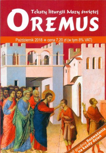 WYDAWNICTWO PROMIC -  Oremus na PAŹDZIERNIK 2018 - teksty liturgii Mszy Świętej