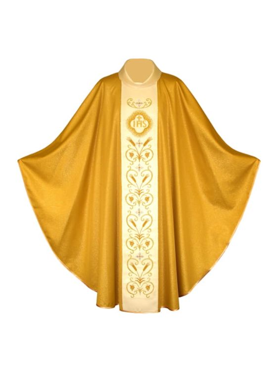 Ornat złoty z haftem 1-227-7 e-religijne.pl