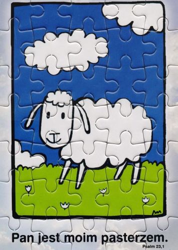 SKLEP CHRZEŚCIJAŃSKI: religijne dla dzieci - PAN JEST MOIM PASTERZEM - największy wybór chrześcijańskich gadżetów, gier - e-religijne.pl
