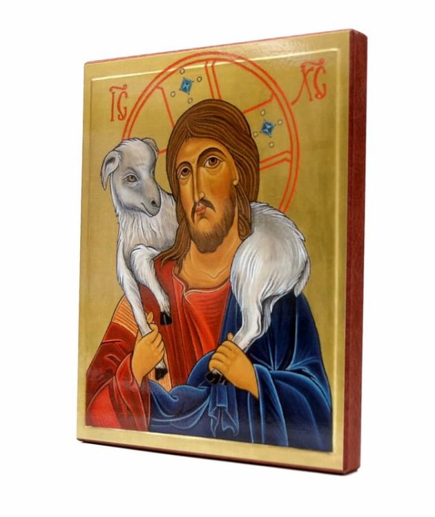 Ikona Chrystus Dobry Pasterz (16x20) - reprodukcja e-religijne.pl