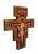 Krzyż św. Franciszka SAN DAMIANO 13 cm Krzyże franciszkańskie, benedyktyńskie sklep artykuły liturgiczne księgarnia internetowa dewocjonalia