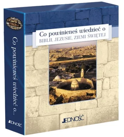 Co powinieneś wiedzieć o Biblii, Jezusie, Ziemi Świętej - 3 tomy w etui e-religijne.pl