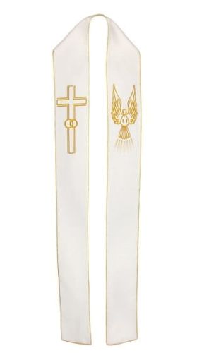 Stuła do udzielania Sakramentu Małżeństwa biała 4-123-0 e-religijne.pl