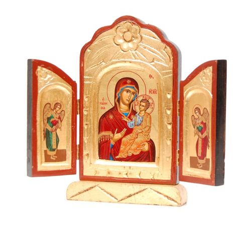 Ikona bizantyjska Matka Boża Nieustającej Pomocy - tren e-religijne.pl