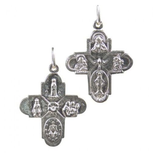 Krzyżyk srebrny - K45  e-religijne.pl