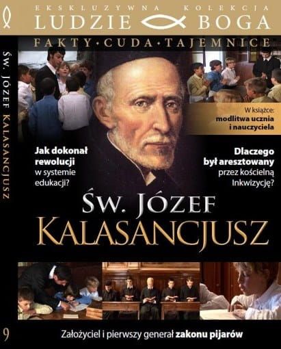 Św. Józef Kalasancjusz - film DVD z książeczką - kolekcja Ludzie Boga - FAKTY CUDA TAJEMNICE e-religijne.pl